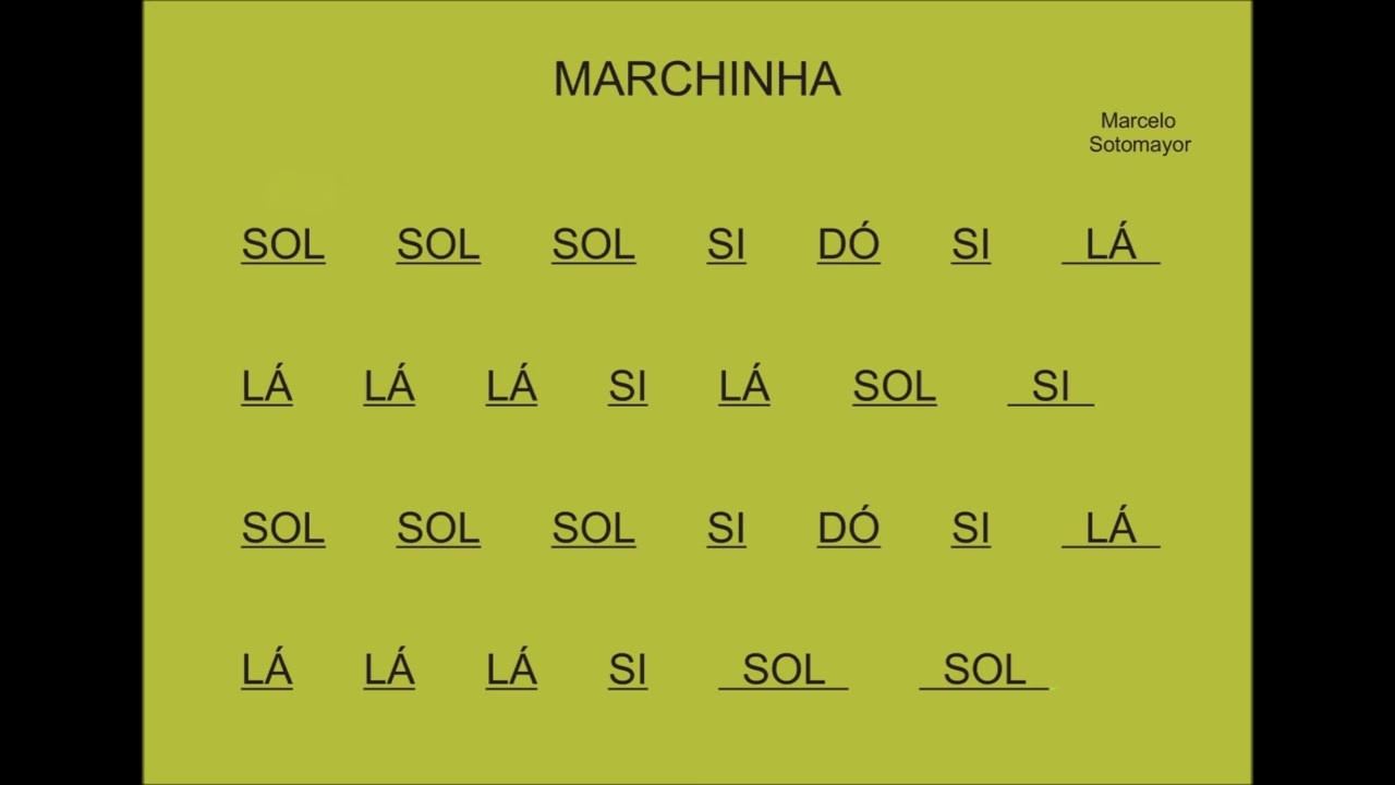 Marchinha | 24 Canções para Flauta Doce