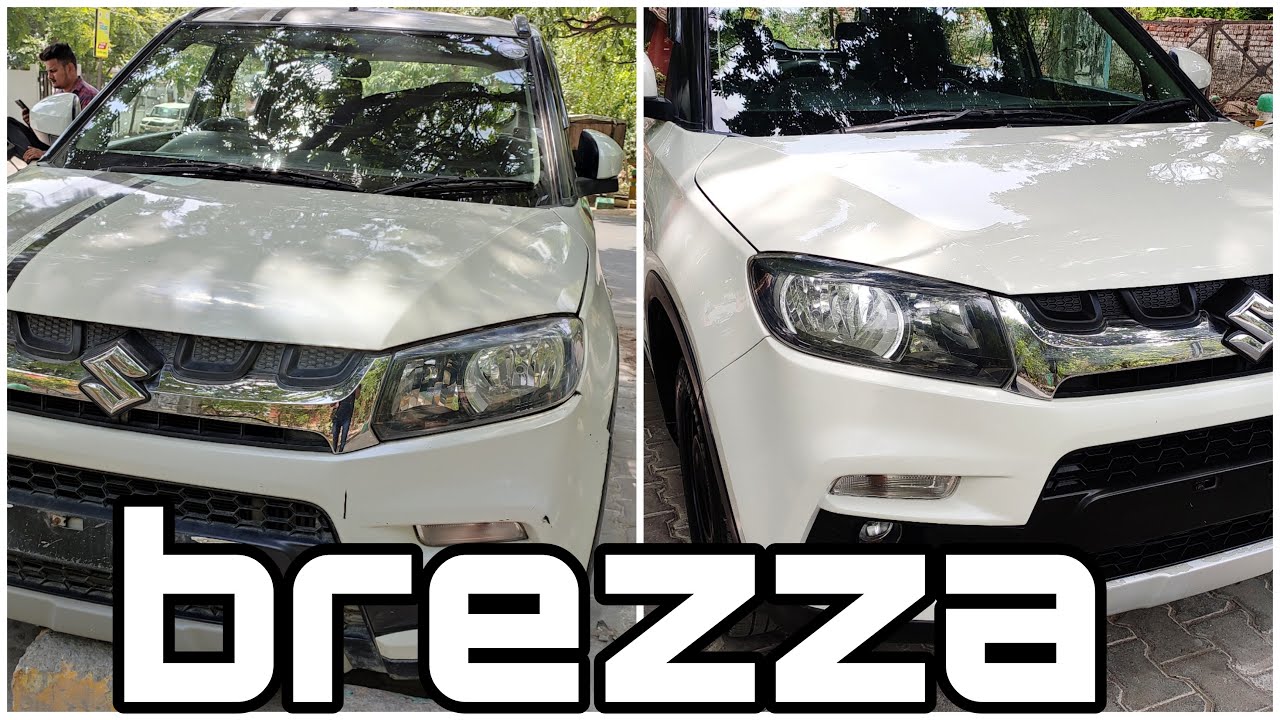 Maruti Suzuki Brezza Full Dent And Paint Work | Lucknow