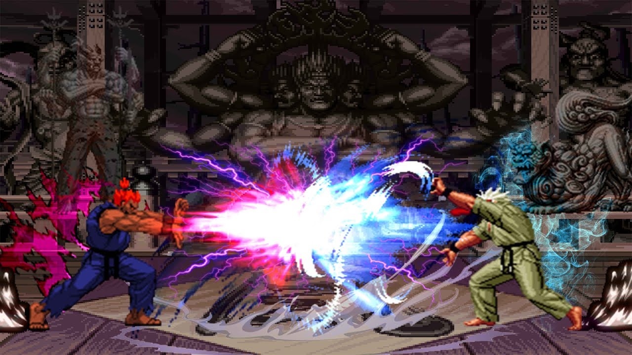 Akuma VS. Mr. Karate
