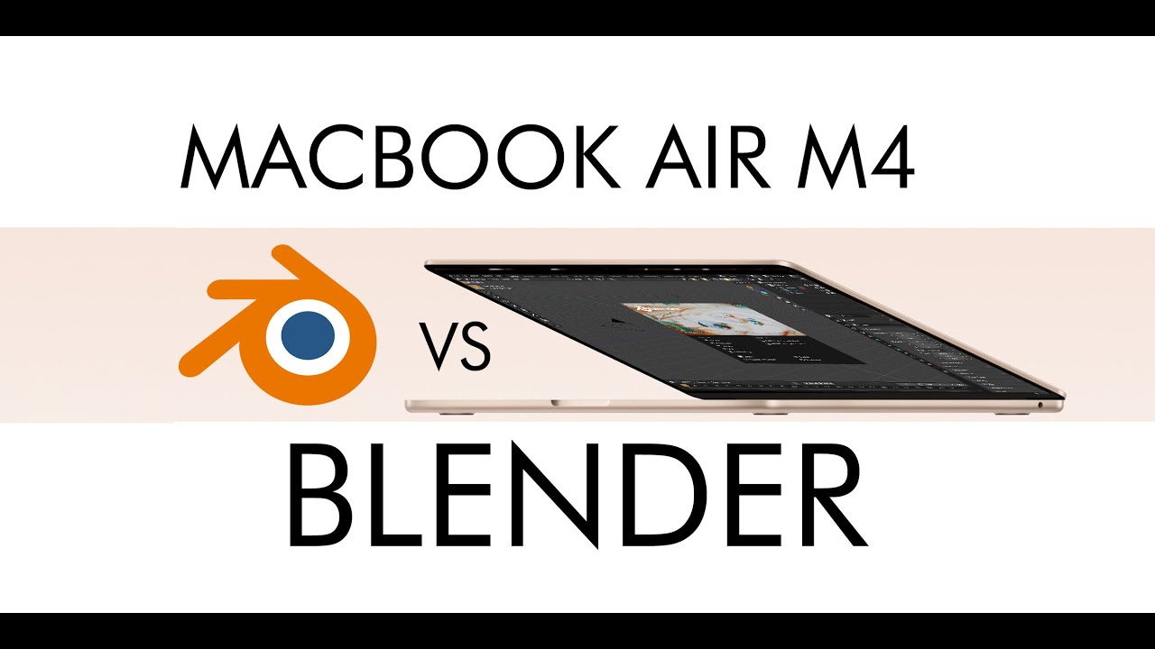 Можно ли использовать блендер на MacBook Air M4?