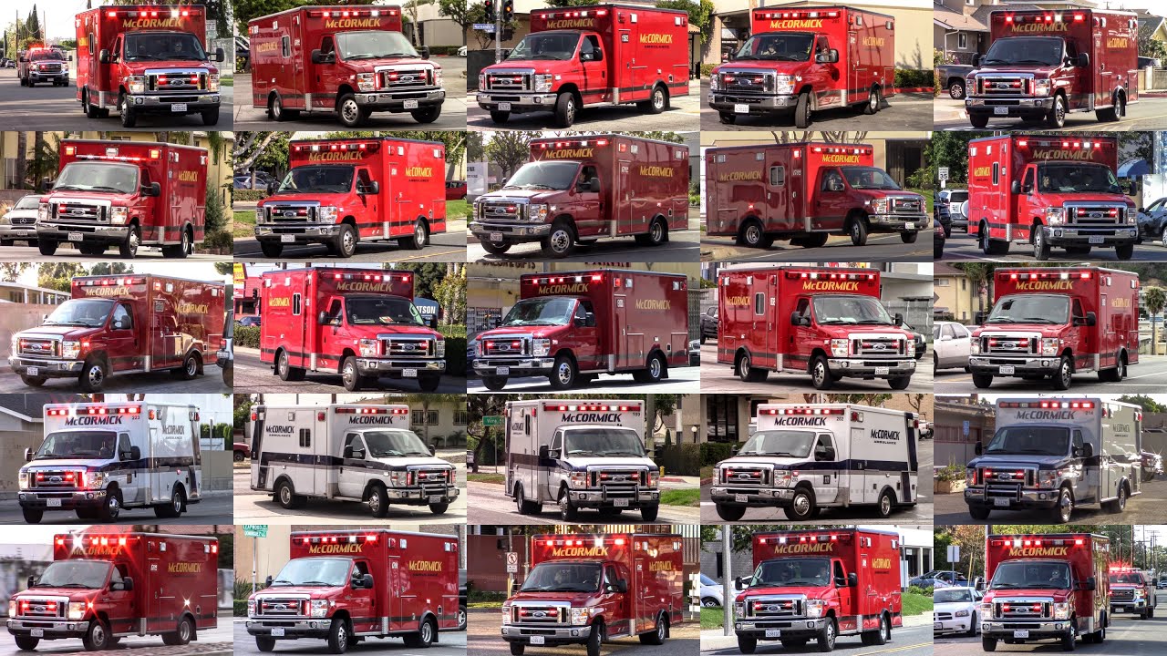 McCormick Ambulance Response (Compilation 1)