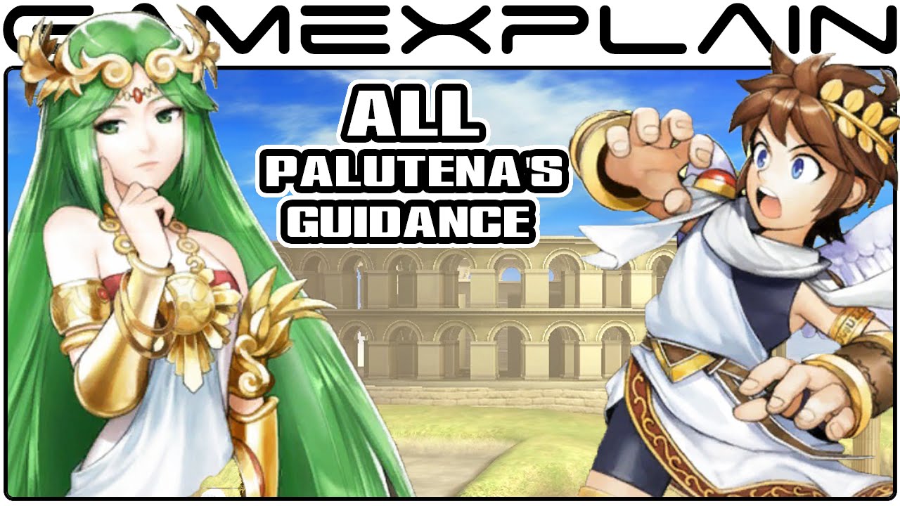 Smash Bros Wii U: All Palutena's Guidance Secret Conversations (Easter Egg)