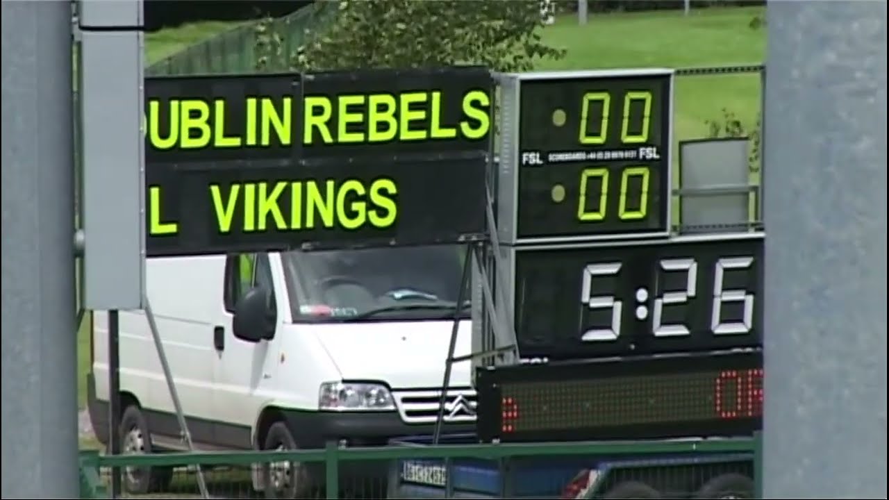 Shamrock BOWL XXII UL Vikings vs Dublin Rebels