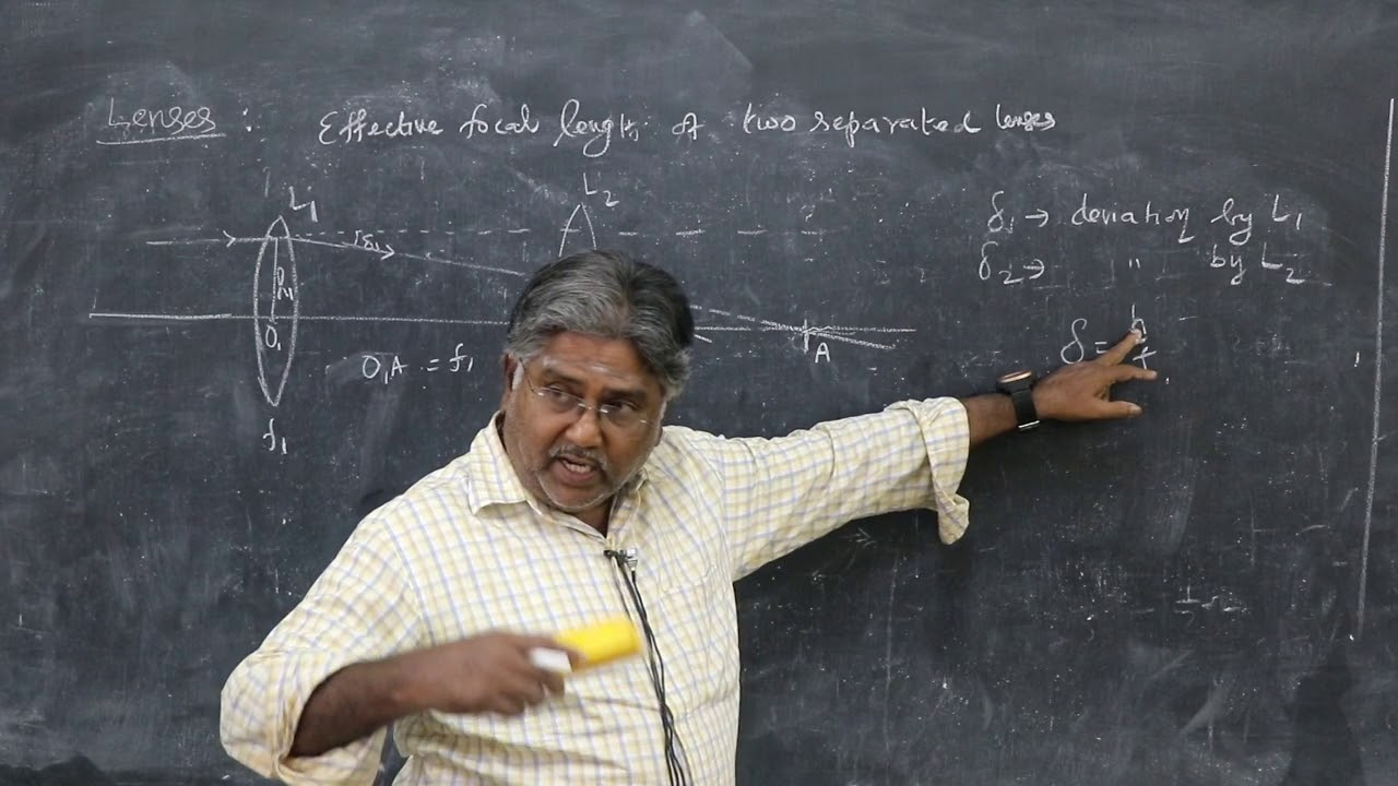 RAY OPTICS 10  ll Separated lenses   ll    Class 12 ll IIT JEE ll NEET