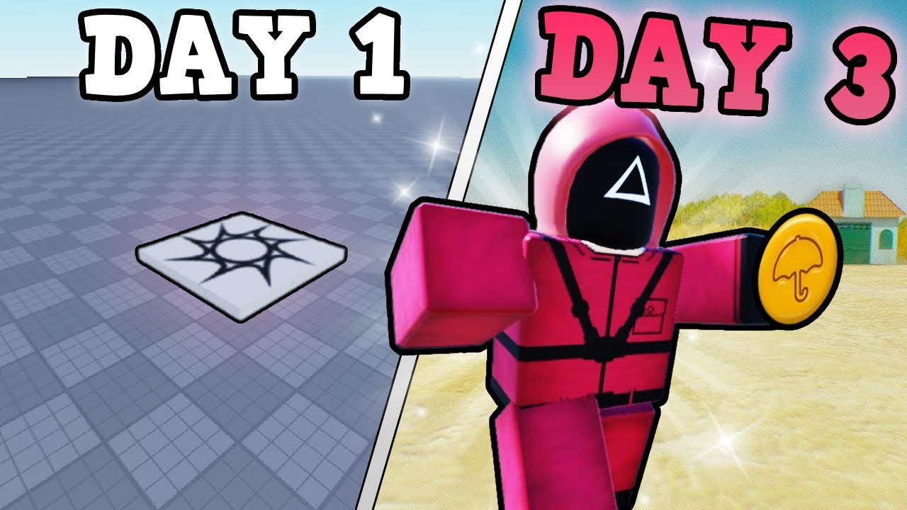 Я создал игру Roblox Squid Games за 3 дня