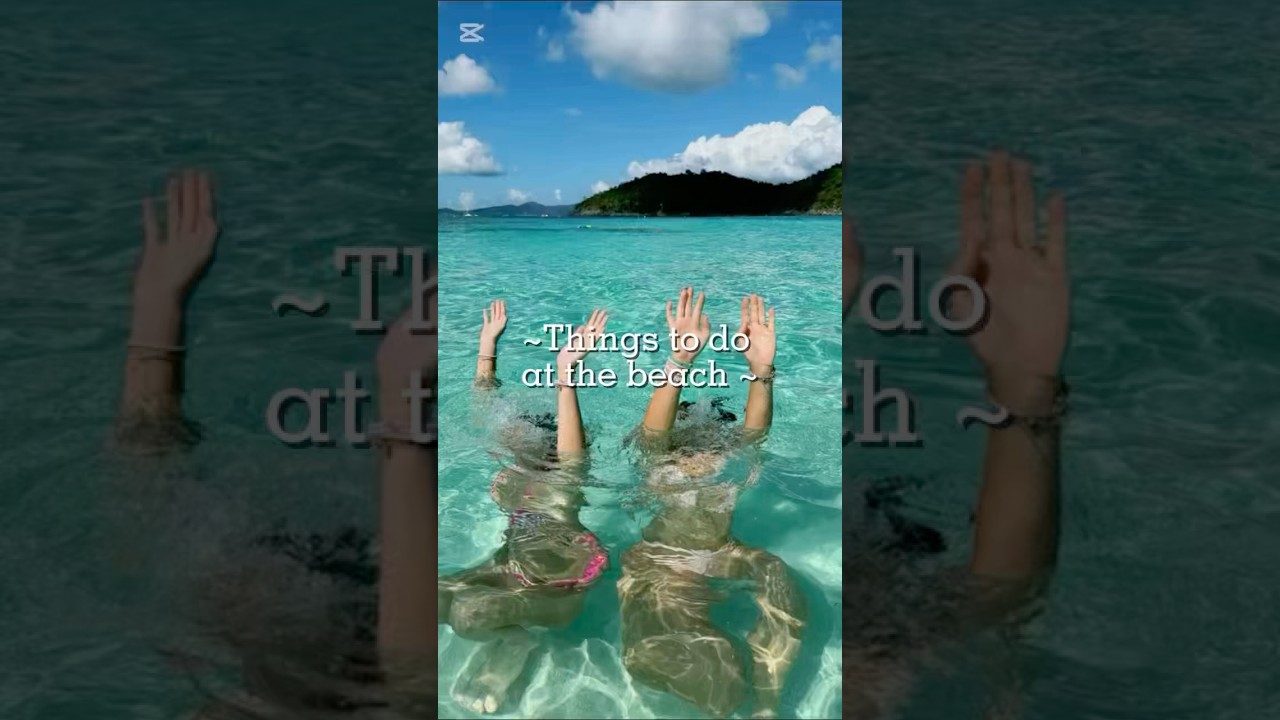 Things to do at the beach #beach #funthings #todo #diy #beachactivities #diyphonecase #fypage #fyp