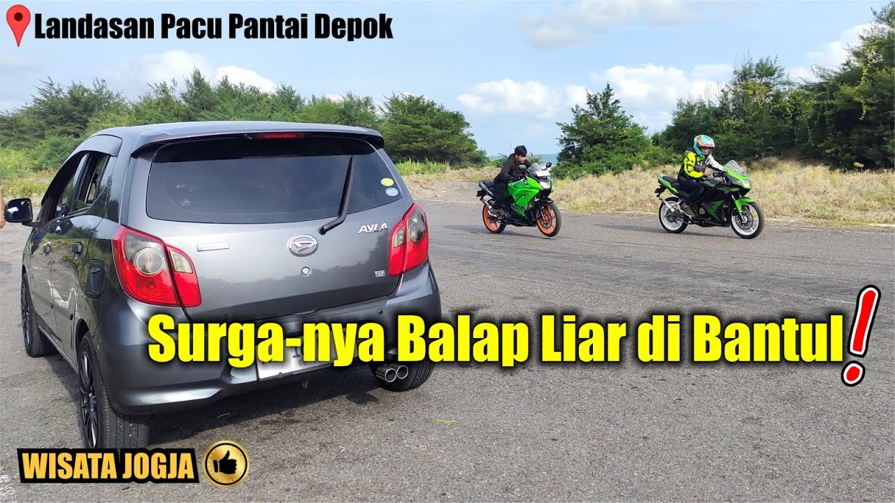 SURGA BALAP LIAR di BANTUL‼️ LANDASAN PACU PANTAI DEPOK BANTUL