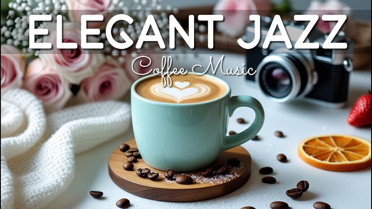 Elegant Jazz ☕ Relaxing Coffee Jazz Music & Elegant Bossa Nova Instrumental for Study and Work