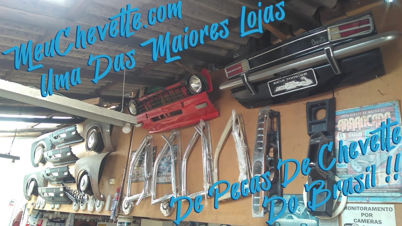 Mostrando Uma Das Maiores Lojas De Peças De Chevette Do Brasil!!!!!!