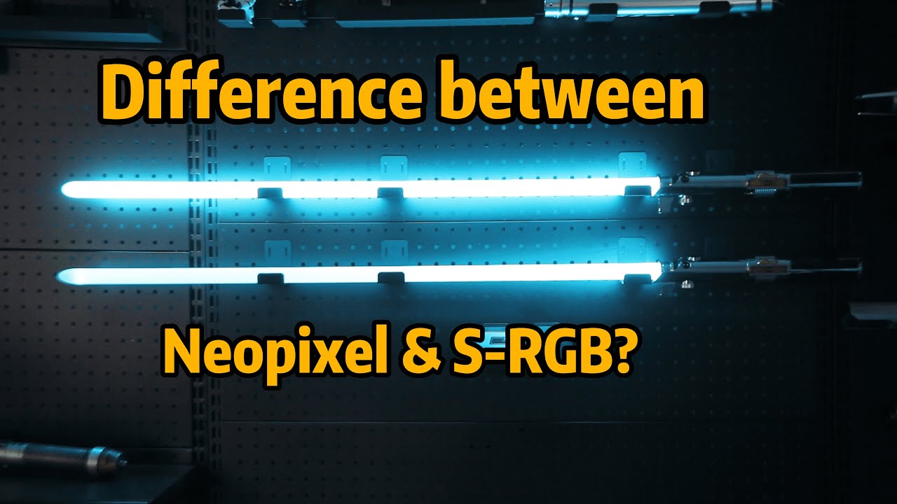 Световые мечи Neopixel и S-RGB. В чём разница?