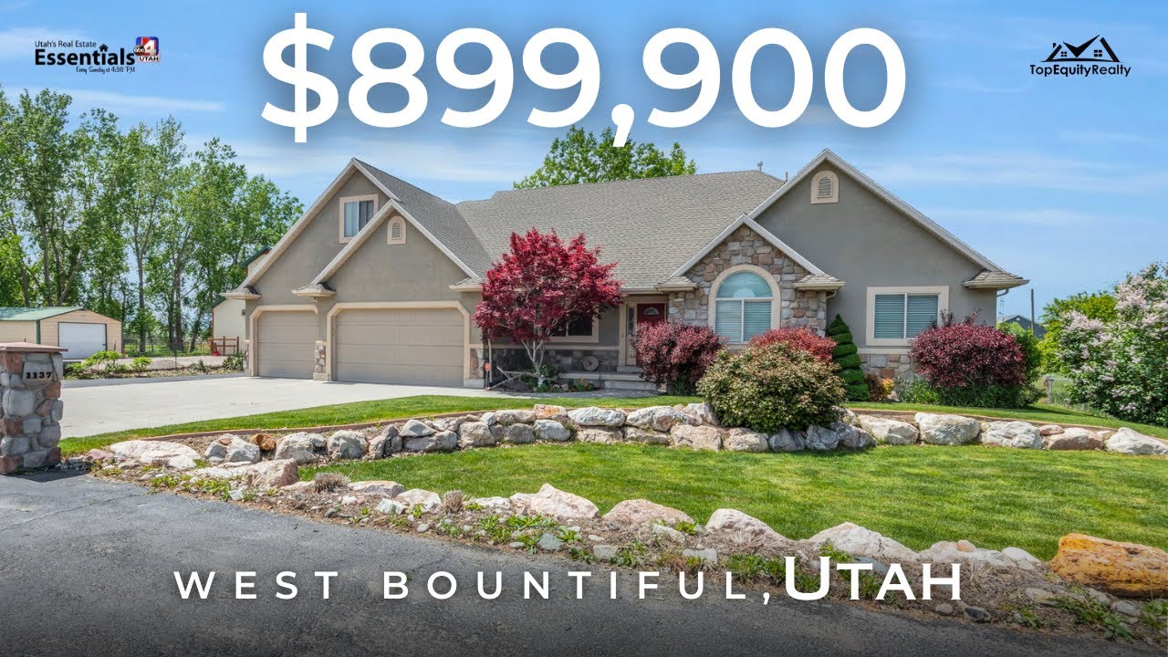 🏡 1137 N 1100 W West Bountiful, UT | Top Equity Realty | ABC4 Utah's Real Estate Essentials