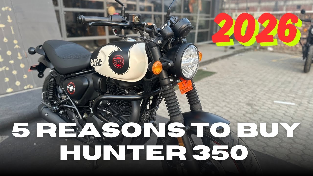 5 Reasons To Buy Hunter 350 In 2026