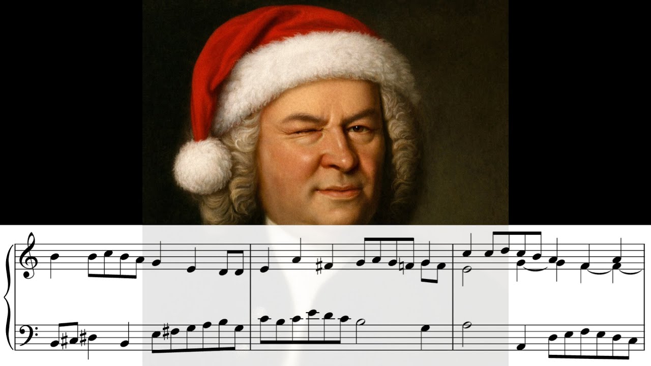 # Organ joke 02 - Bach wishes you a Merry Christmas!