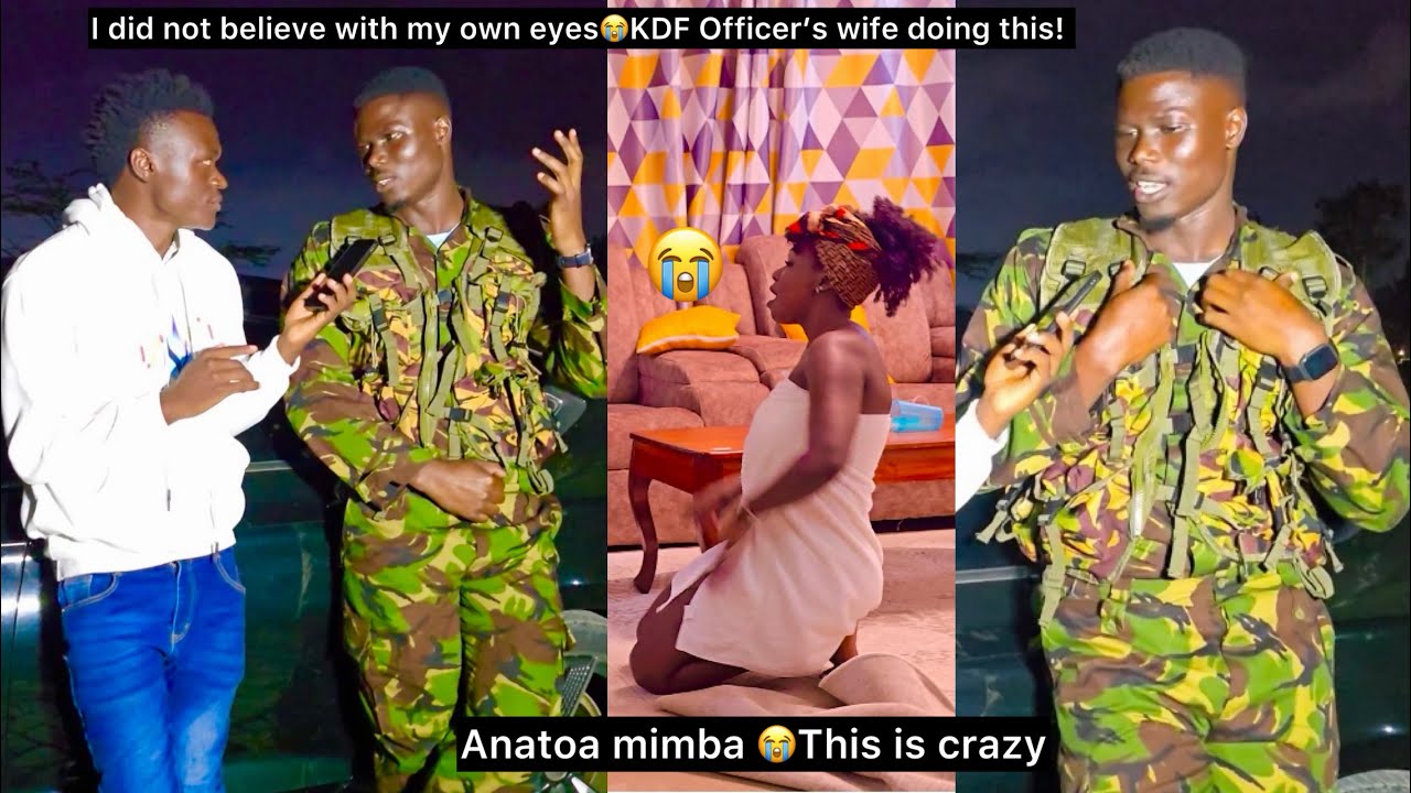 KdF Officer from mission then finds his wife doing this live on camera😭This is so sad