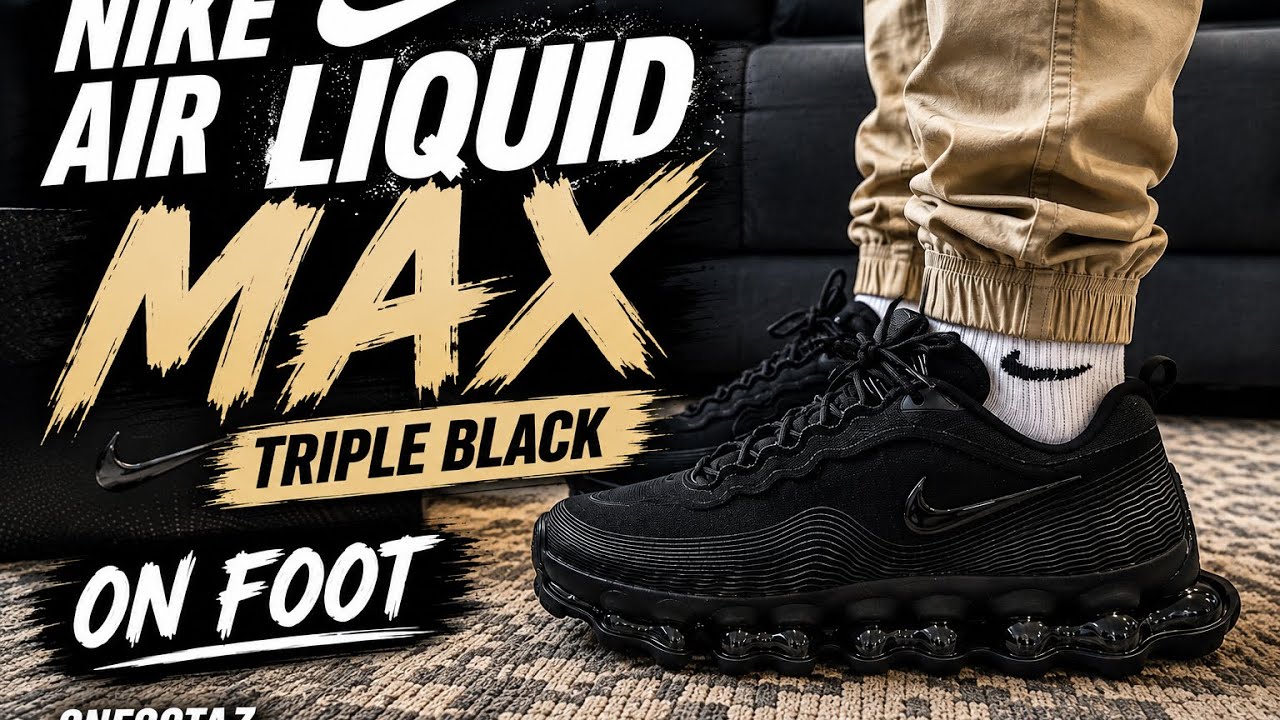 Nike Air Liquid Max Triple Black