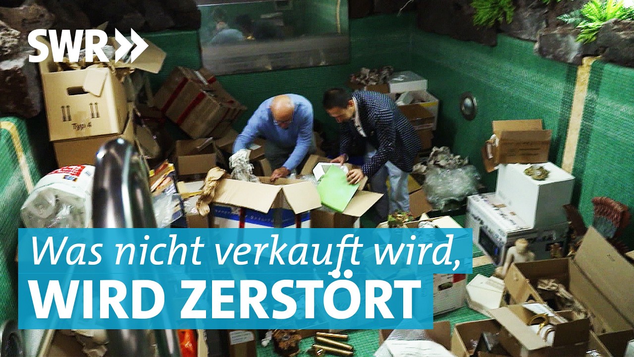 Entrümpelung von Luxushäusern in Stuttgart: Versteigerung, Antiquitäten Flohmarkt und Rage Room