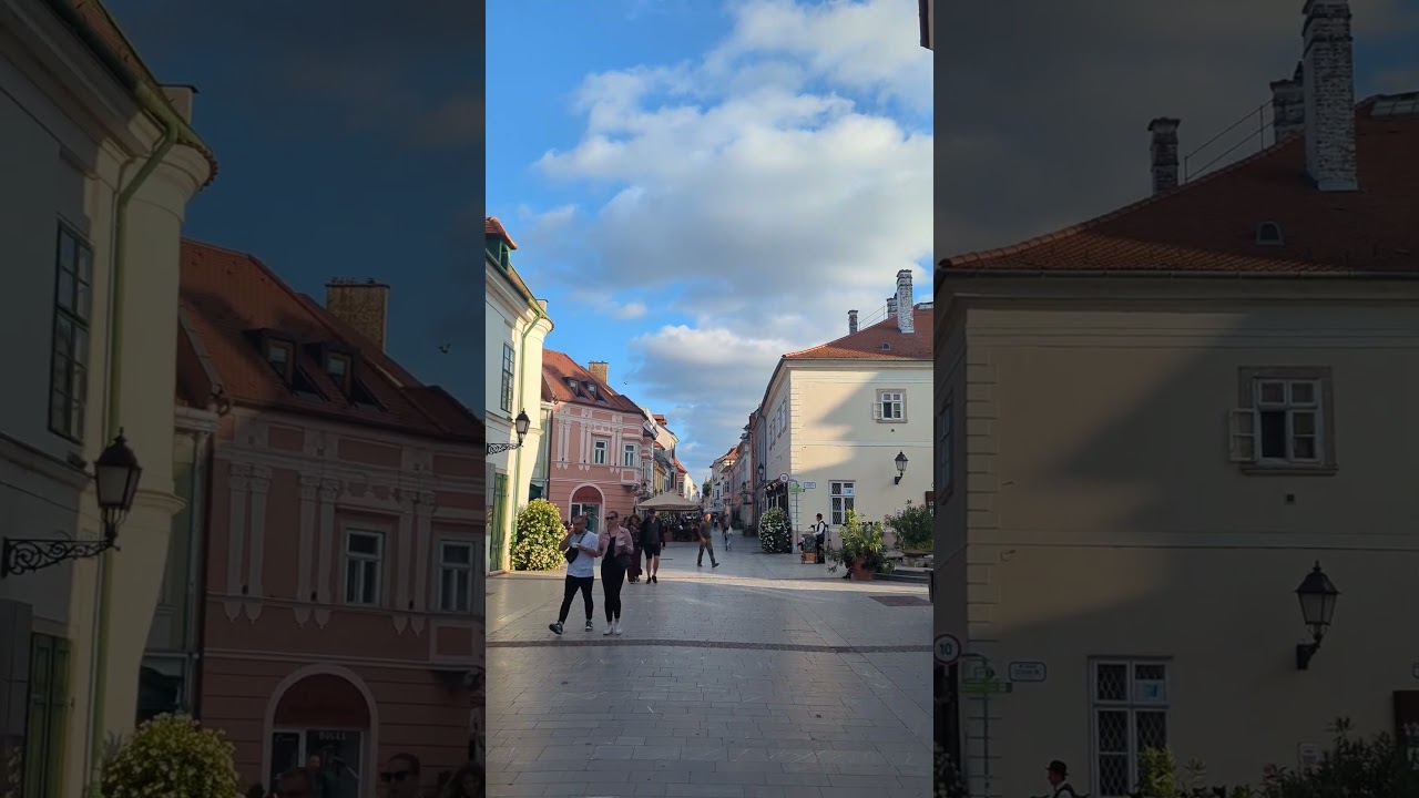 Beautiful City #gyor #hungary #europe #architecture #sky #reels #shorts #viral #foryou #travel