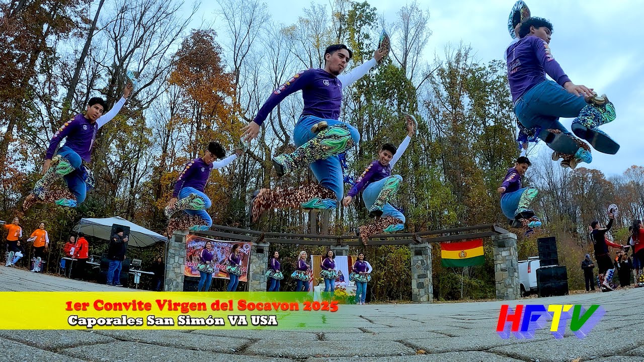 Caporales San Simón VA USA - 1er Convite Virgen del Socavón 2025, VA