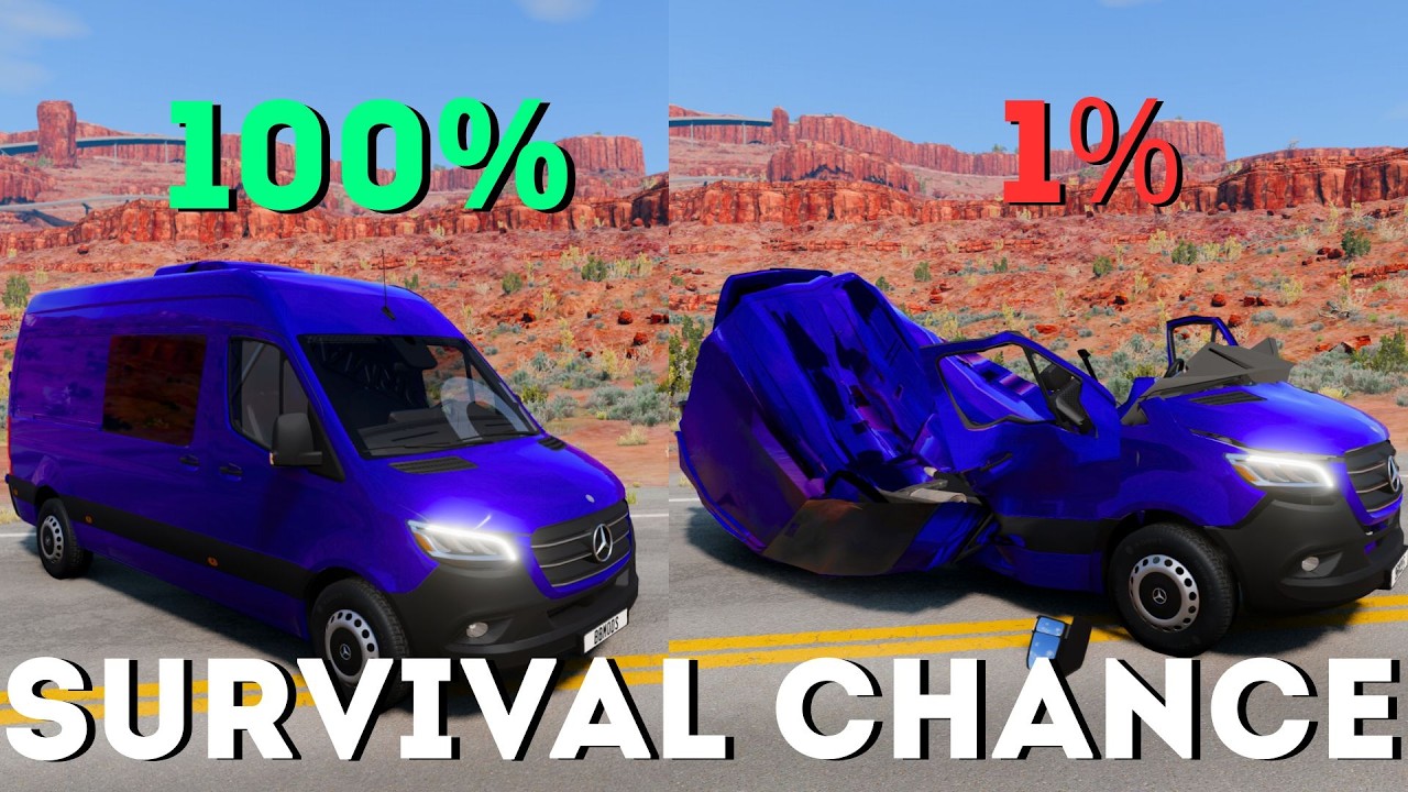 Crash or Survive BeamNG drive Ultimate Test #15