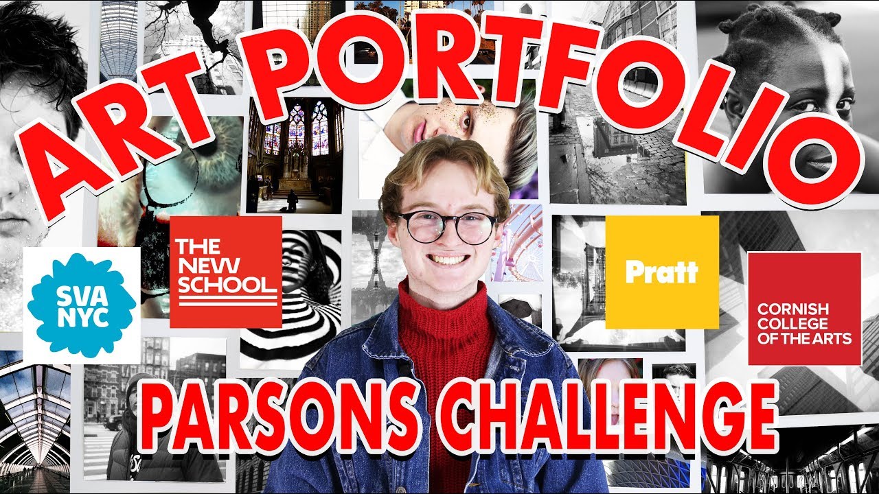 Art School Portfolio + Website Walkthrough (Parsons Challenge) & Scholarships