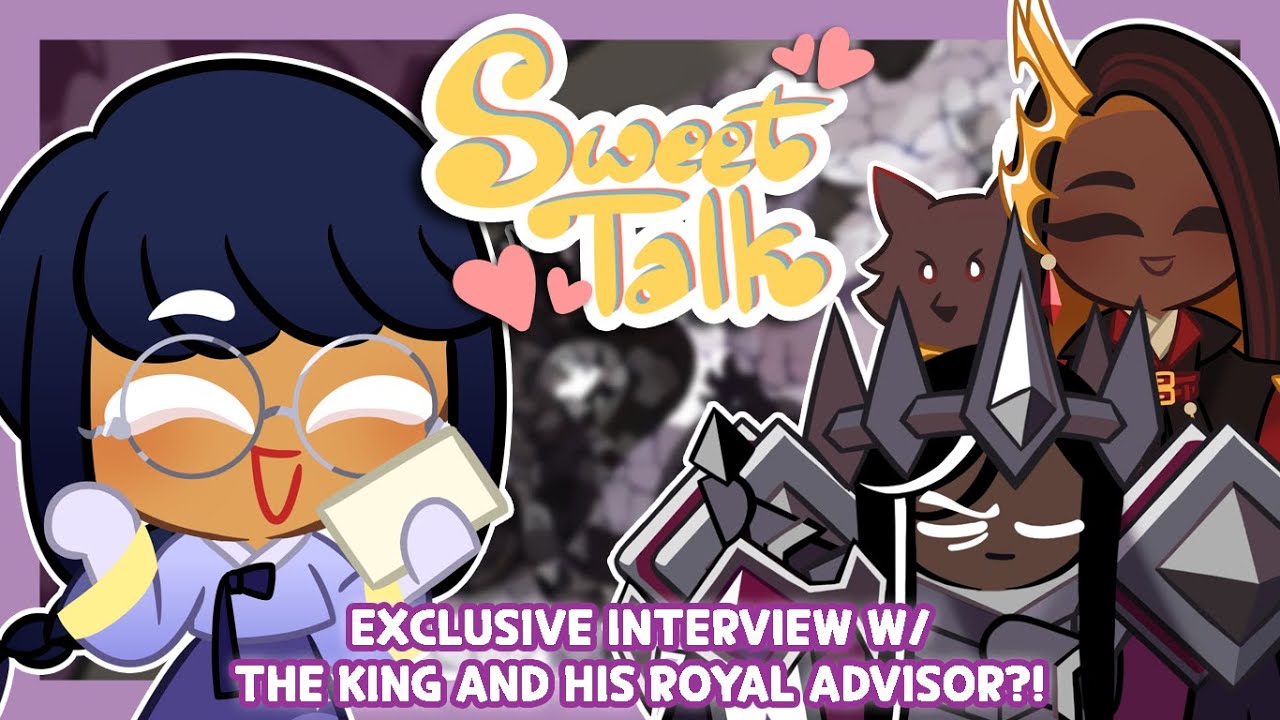 Valentine QnA w/ Dark Cacao and Ristretto!! | SWEET TALK - Cookie Run: Kingdom Fan Project