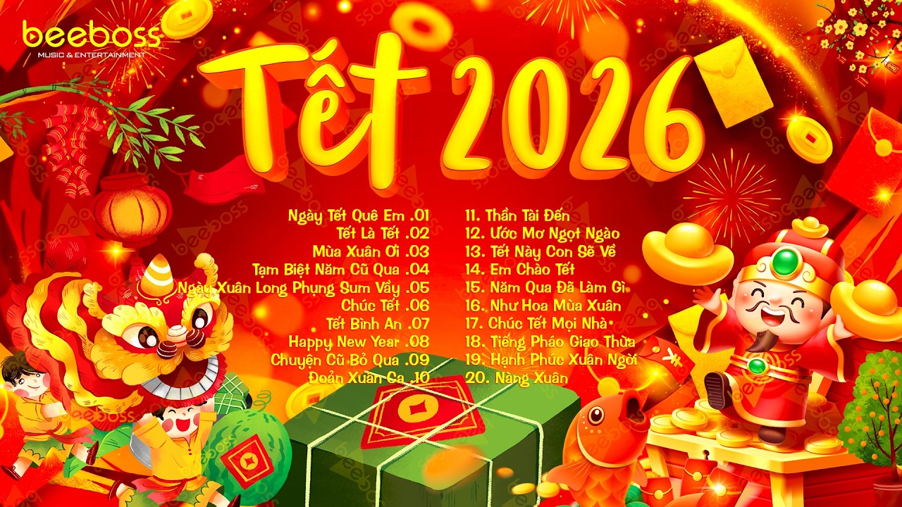 Mở To Đón Tết 2026 Nghe Là Thấy Tết Về - Tết Tết Tết Tết Đến Rồi - Nhạc Tết 2026 Remix Mới Nhất