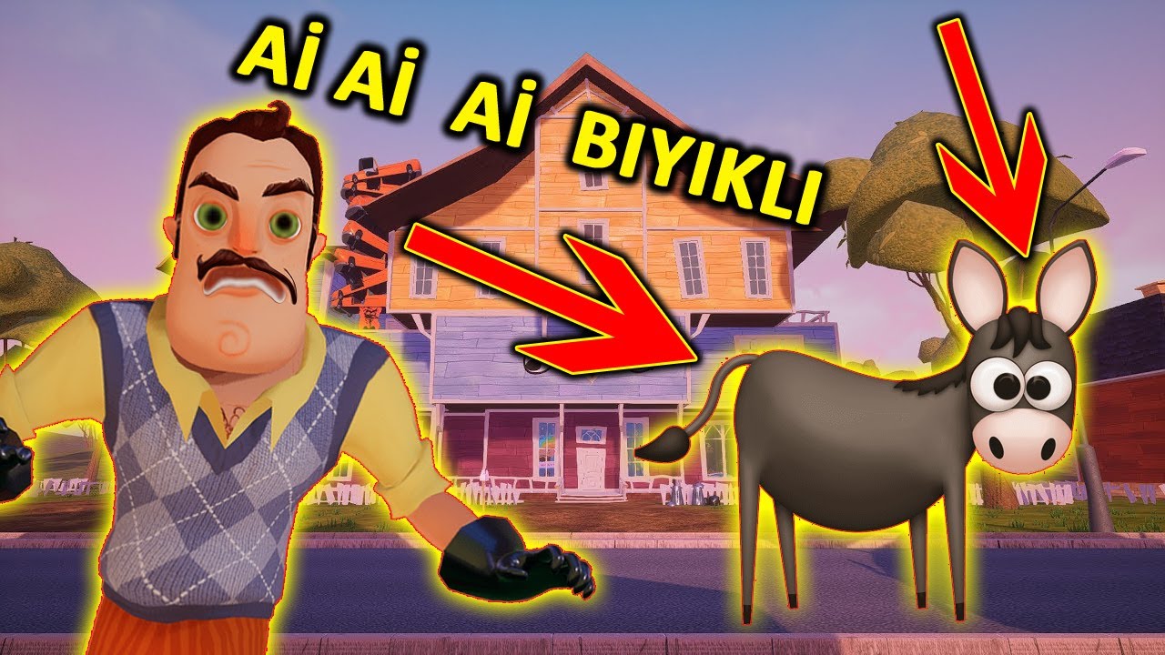 Bıyıklının İçine Eşek mi Kaçtı, Hello Neighbor Mod Bulgur