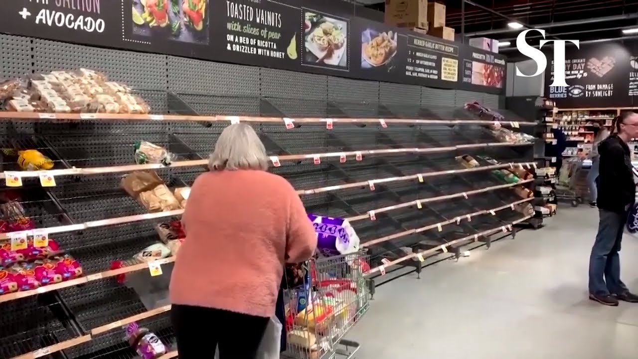 Panic buying as Australian capital enters lockdown