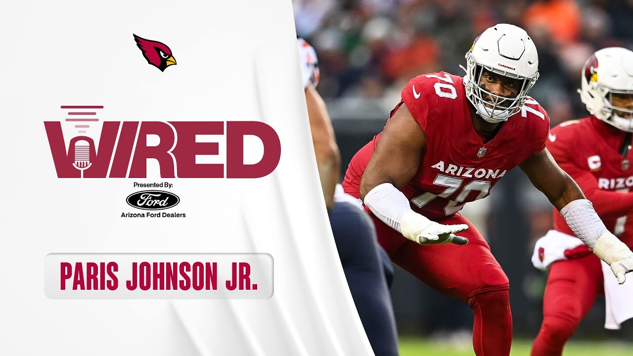 Paris Johnson Jr. Mic'd Up vs. Bears | Arizona Cardinals: Wired