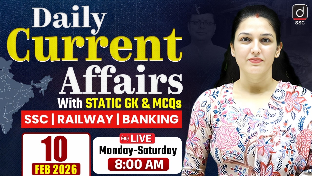Current Affairs Today | 10 Feb 2026 Current Affairs | Daily Current Affairs by NAMU Mam