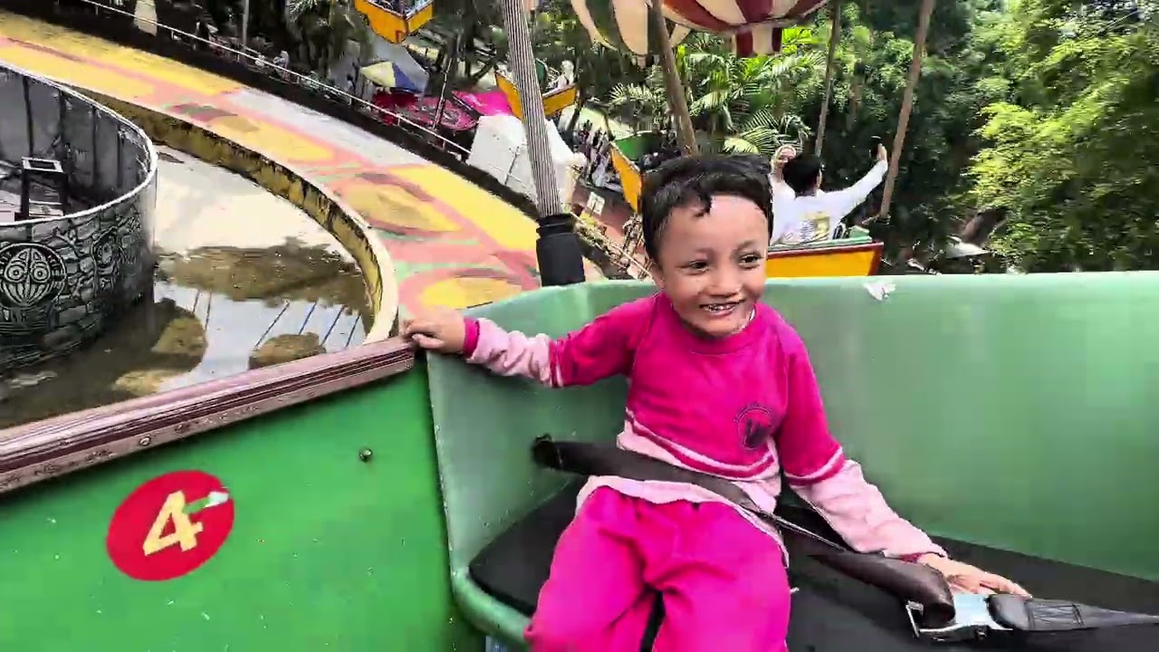NAUREEN IKUT LOMBA PORSENI ANCOL | @FatihNaureenRezel 