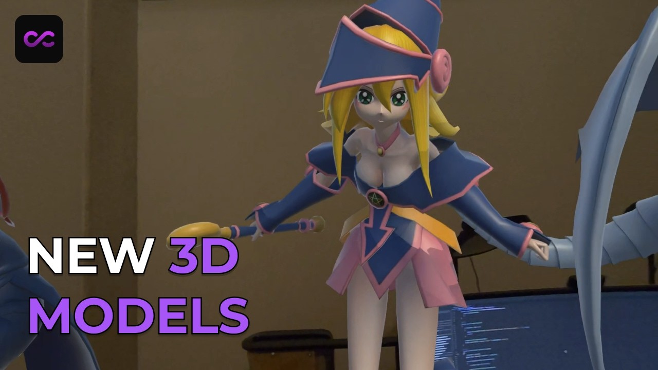 Dueling Dimension: New 3D Model Treasure Trove!