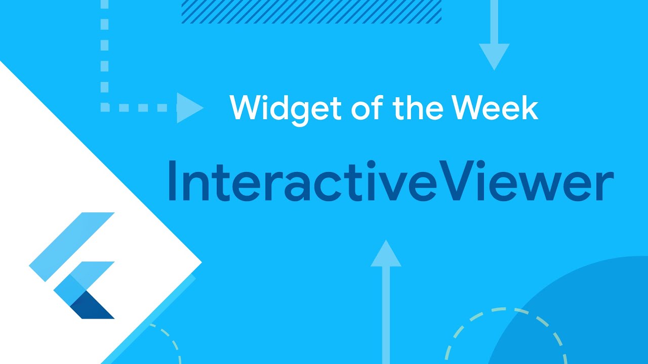 InteractiveViewer (Flutter Widget of the Week)