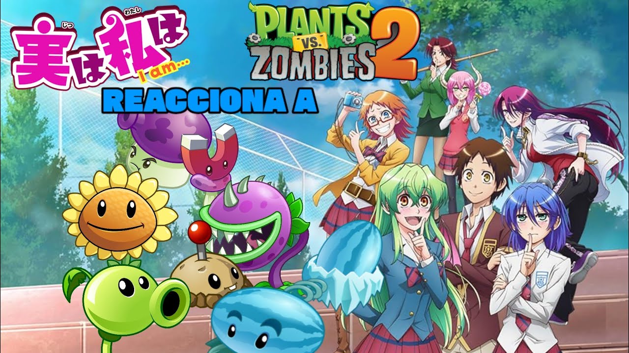 Actually I Am Reacciona Plantas Contra Zombies 2 // Gacha Club // #pvz2 #gachaclub