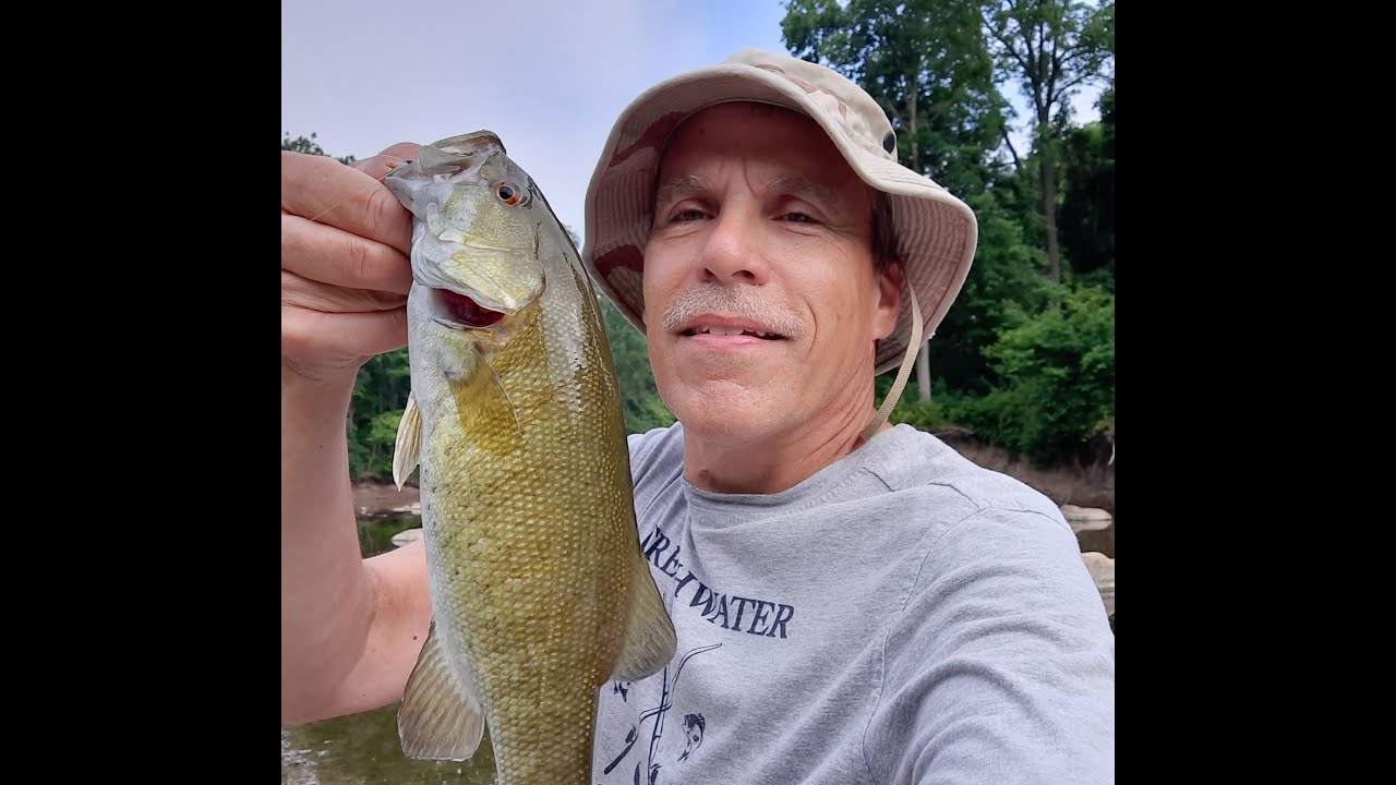Vermilion River Summertime Smallmouth Fishing