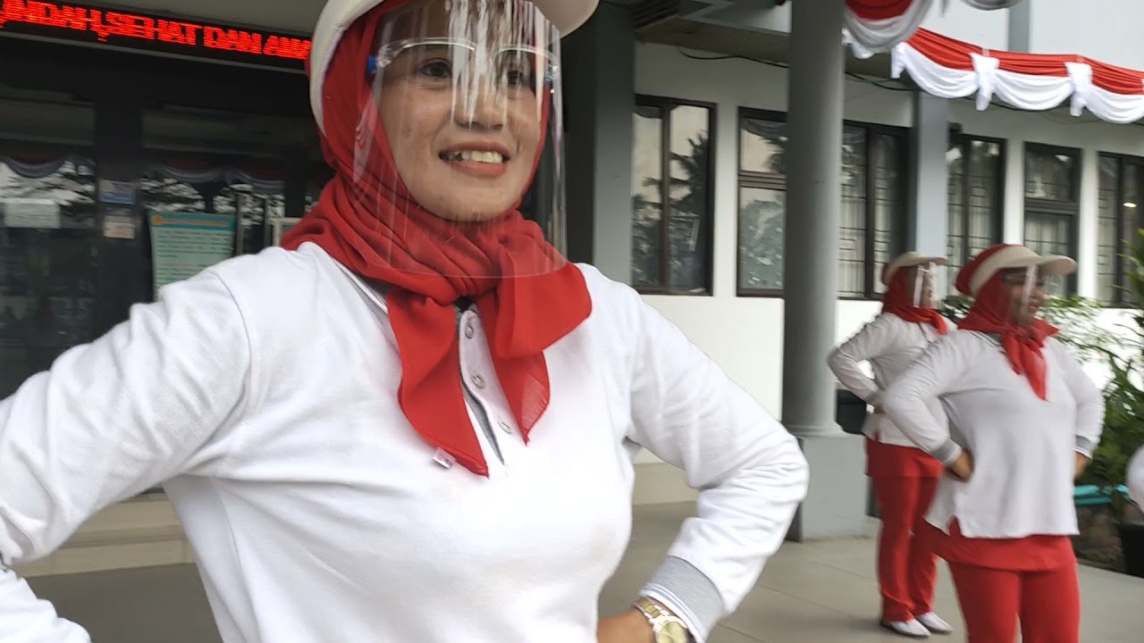 senam mars jumantik tangsel
