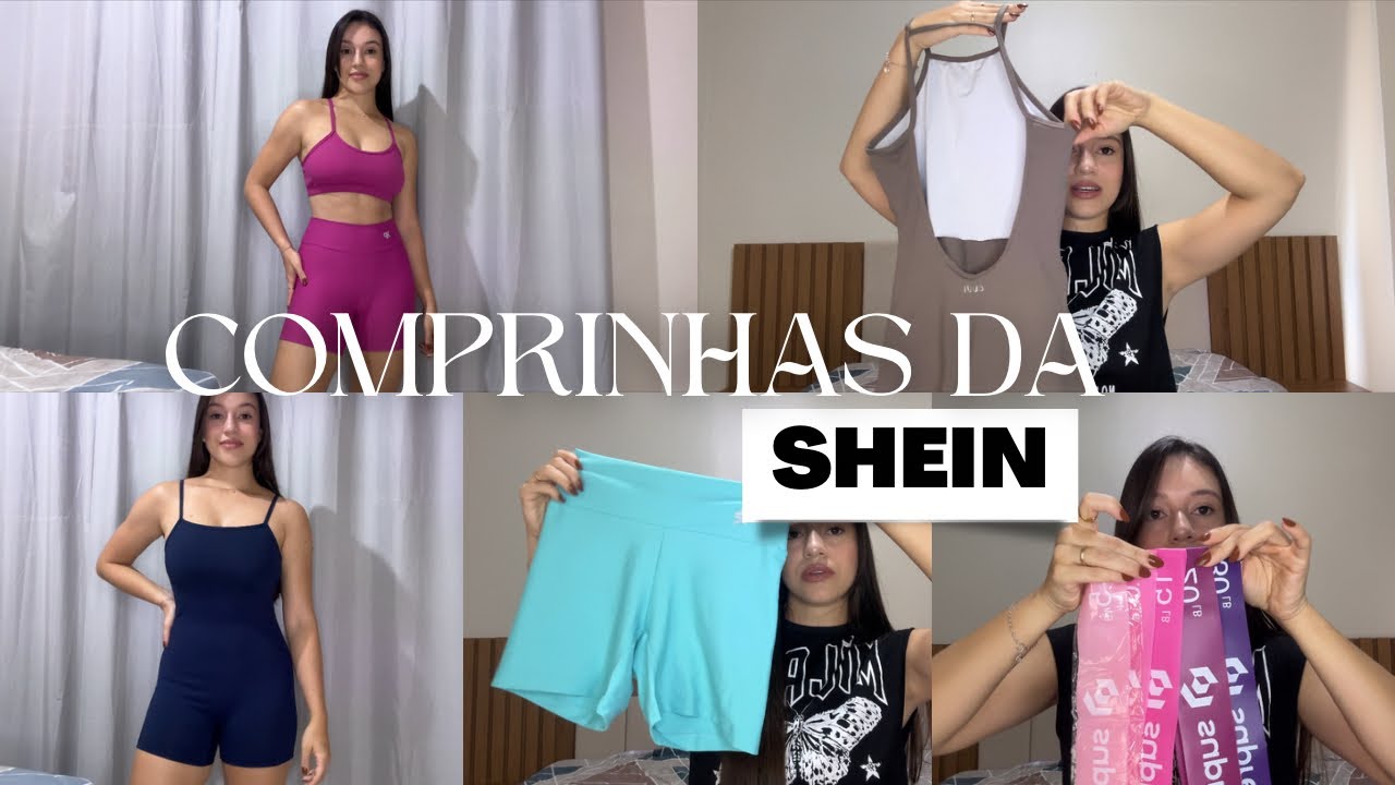 COMPRINHAS DA SHEIN ENVIO NACIONAL *e avvi* - ROUPAS E ACESSÓRIOS DE ACADEMIA  | Larissa Nascimento