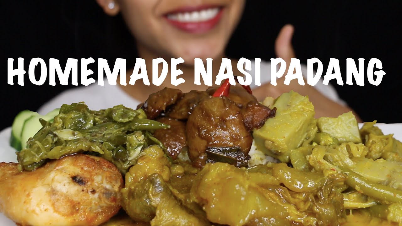 HOMEMADE‼️MASAK NASI PADANG, BERASA PULANG KAMPUNG 😭 || ASMR MUKBANG INDONESIA || RESEP MASAKAN