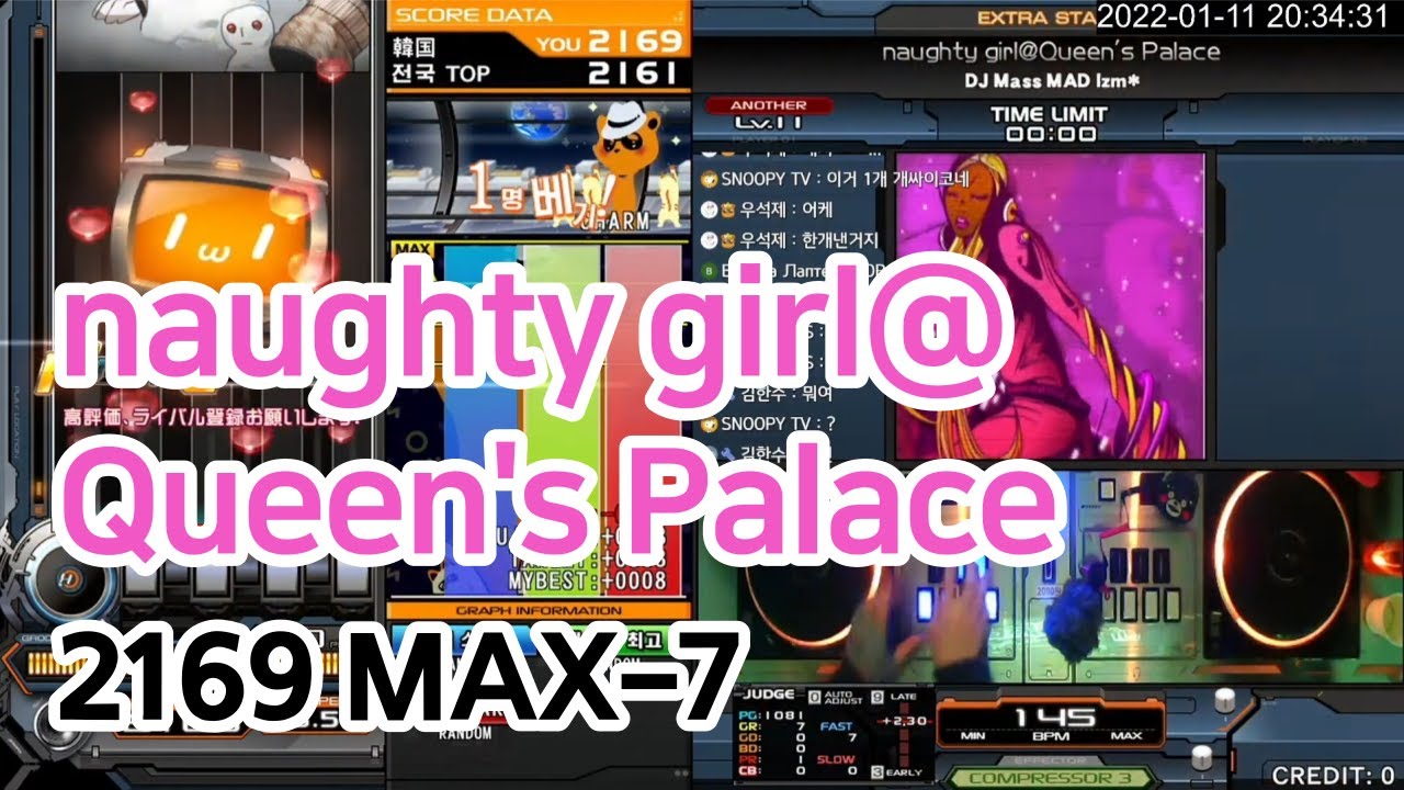 [LIGHTNING CHARM] naughty girl@Queen's Palace (A) 2169 MAX - 7 PERFECT