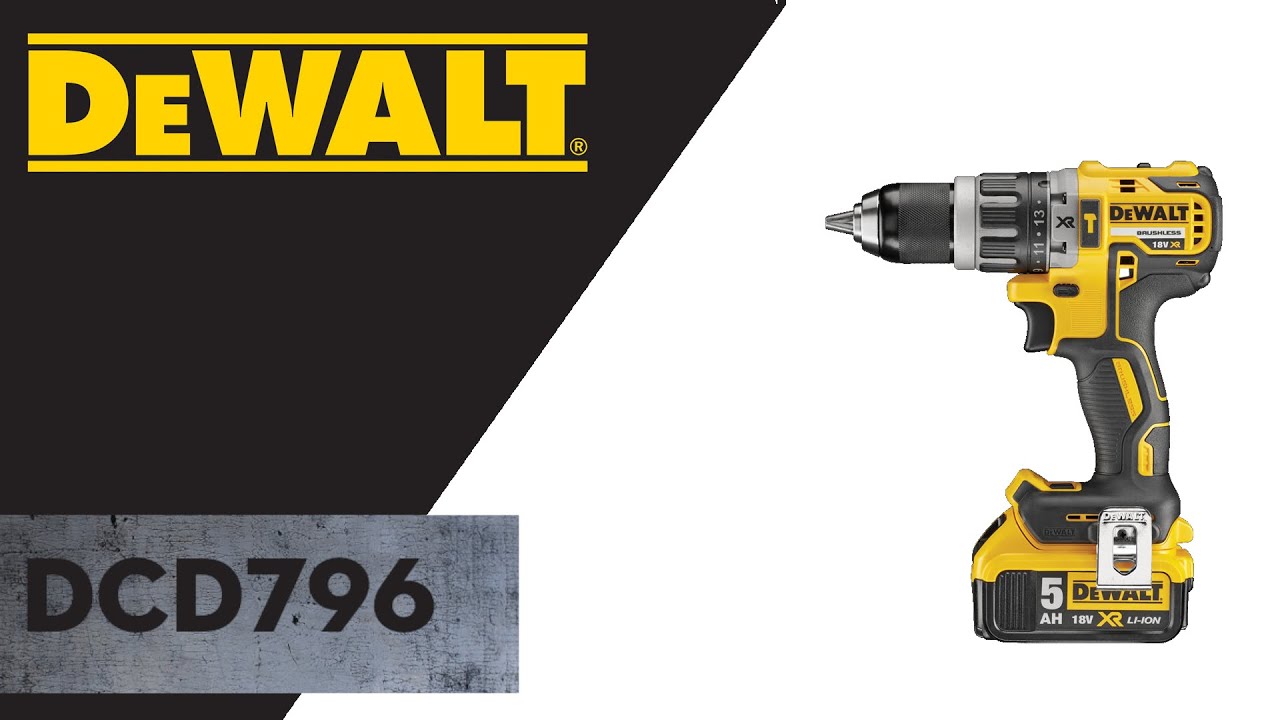 Recensione Trapano Avvitatore a percussione DeWalt DCD796 Brushless (senza spazzole) ENG SUB