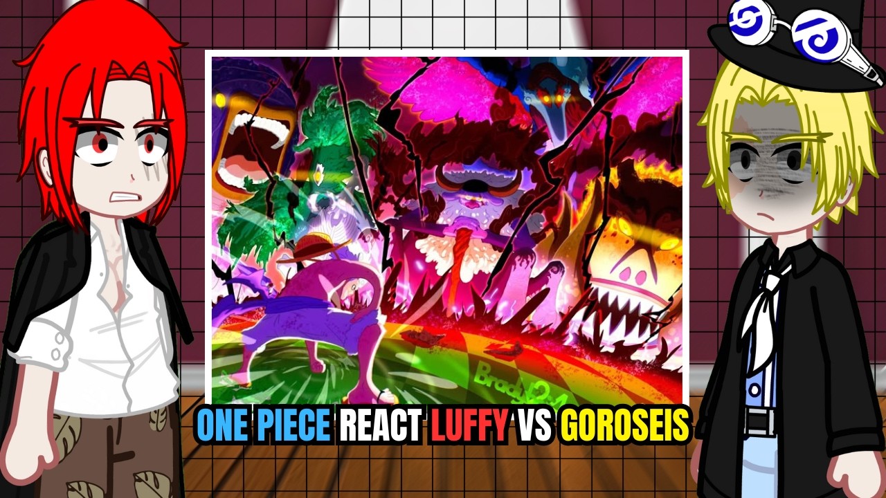 One Piece React to Luffy vs Five Elders | One Piece | Gacha React