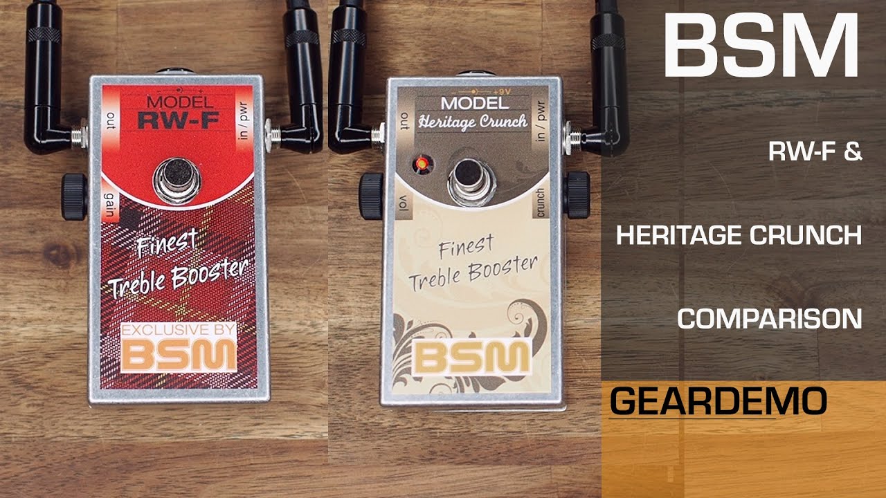 BSM - RW-F -  Heritage Crunch (No Talk Audio Comparison)