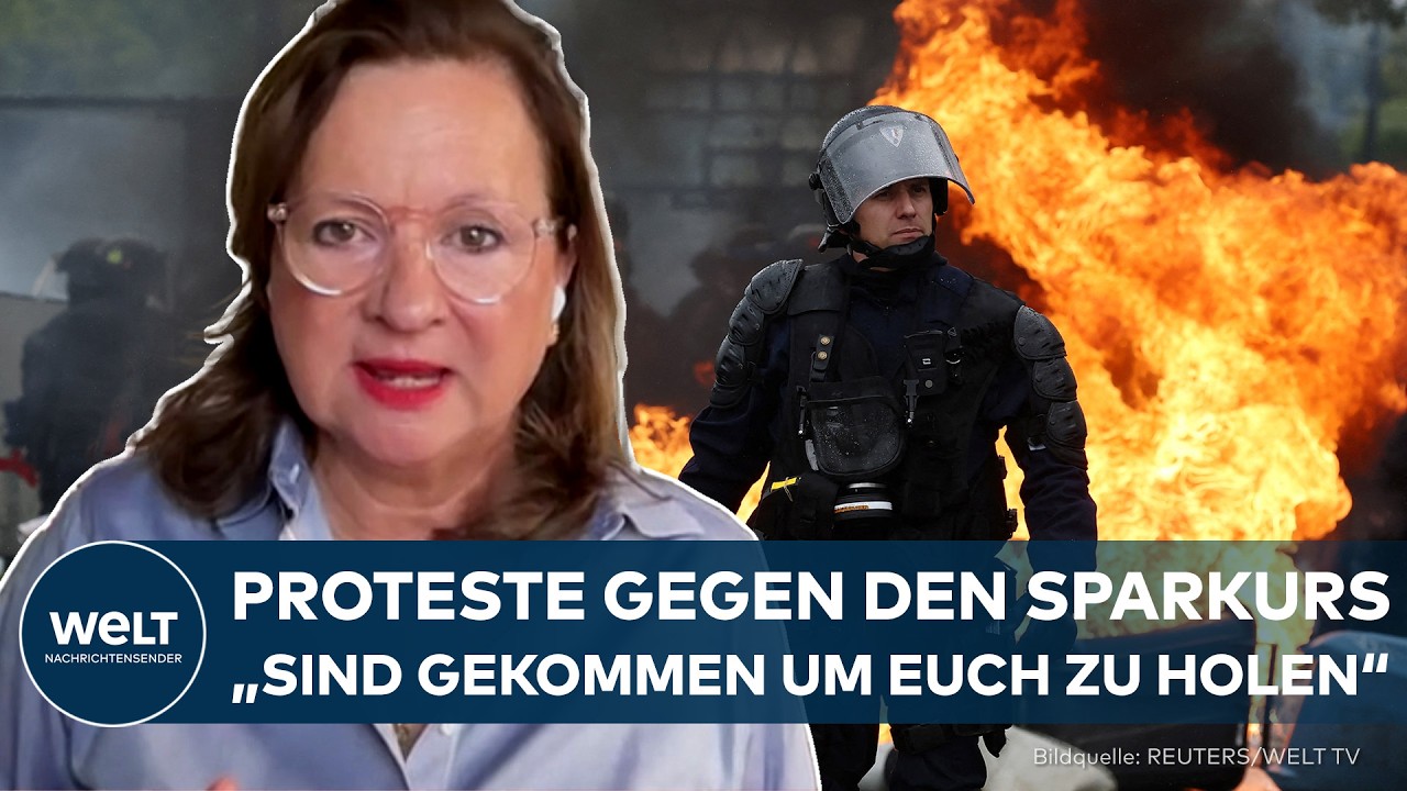 FRANKREICH: Massive Protestwelle gegen Sparkurs! – 