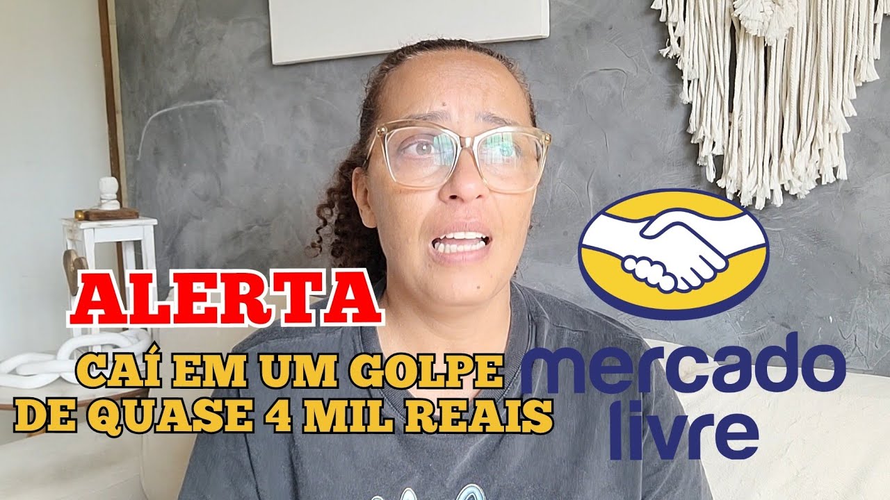 CAÍ EM UM GOLPE DE QUASE 4 MIL REAIS NO MERCADO LIVRE.