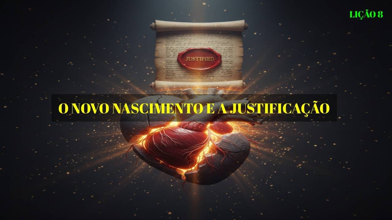 ADOLESCENTES DE DEUS: LIÇÃO 8 - O NOVO NASCIMENTO E A JUSTIFICAÇÃO.