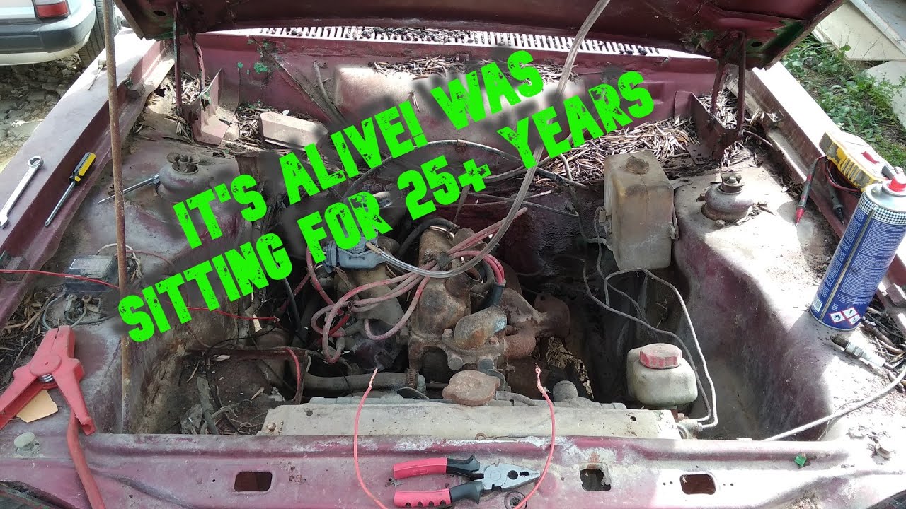 Ford escort Mk2 engine start after almost 30 years!