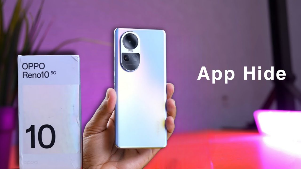 How to Hide Apps in OPPO Reno 10 | OPPO Reno 10 5G me App Hide Kaise Kare