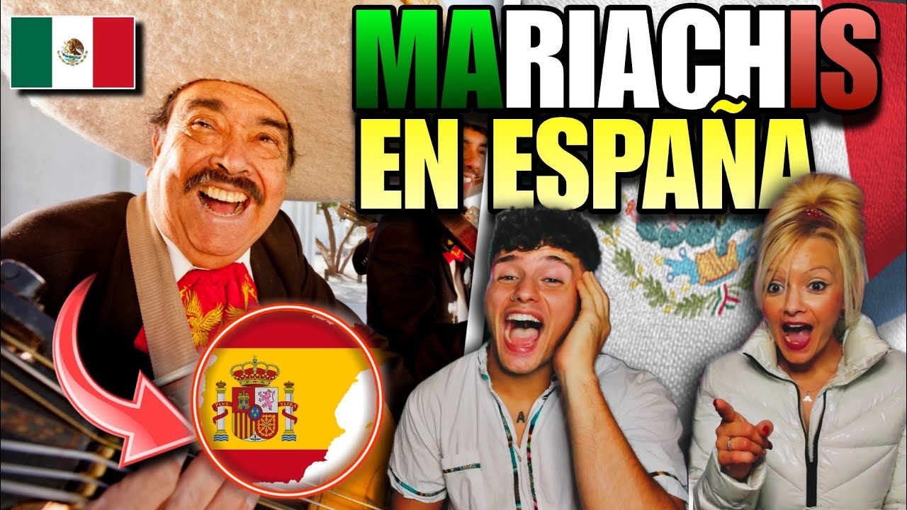 🇪🇸 MI MADRE ESPAÑOLA REACCIONA a MARIACHIS en ESPAÑA por PRIMERA VEZ 🇲🇽 *quedó IMPRESIONADA*