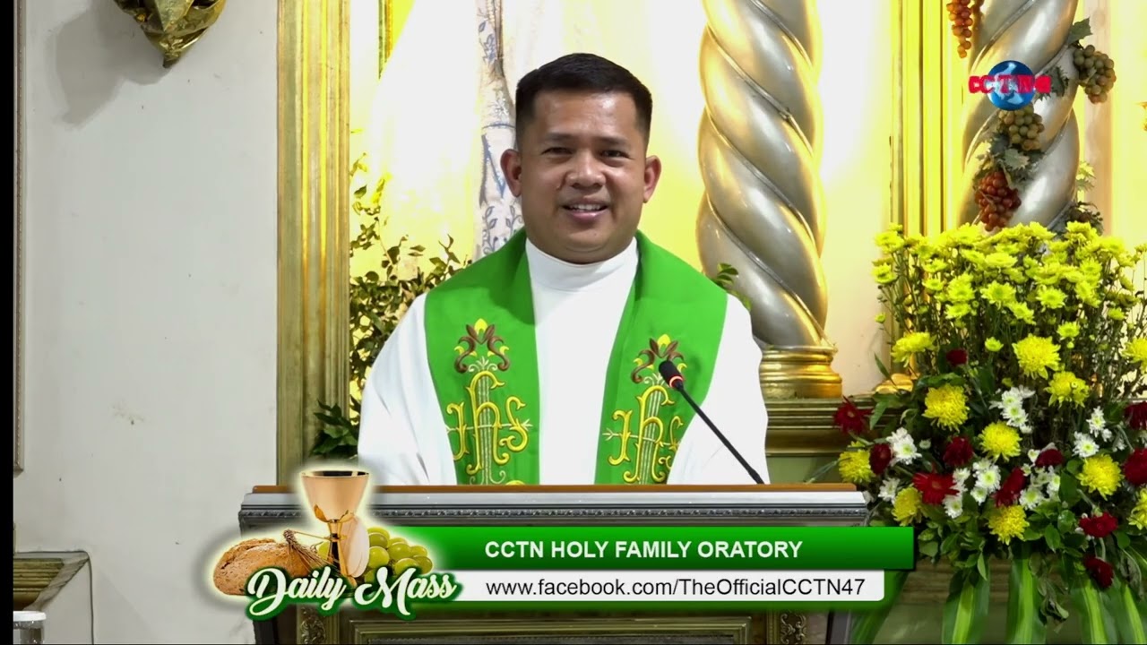 23 JANUARY 2026 - HOMILY by Rev.  Fr.  Christian James Mayol