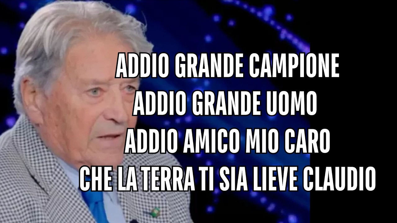 ADDIO GRANDE CAMPIONE, ADDIO GRANDE UOMO, ADDIO AMICO MIO CARO